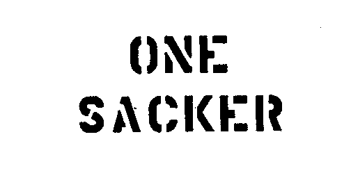  ONE SACKER