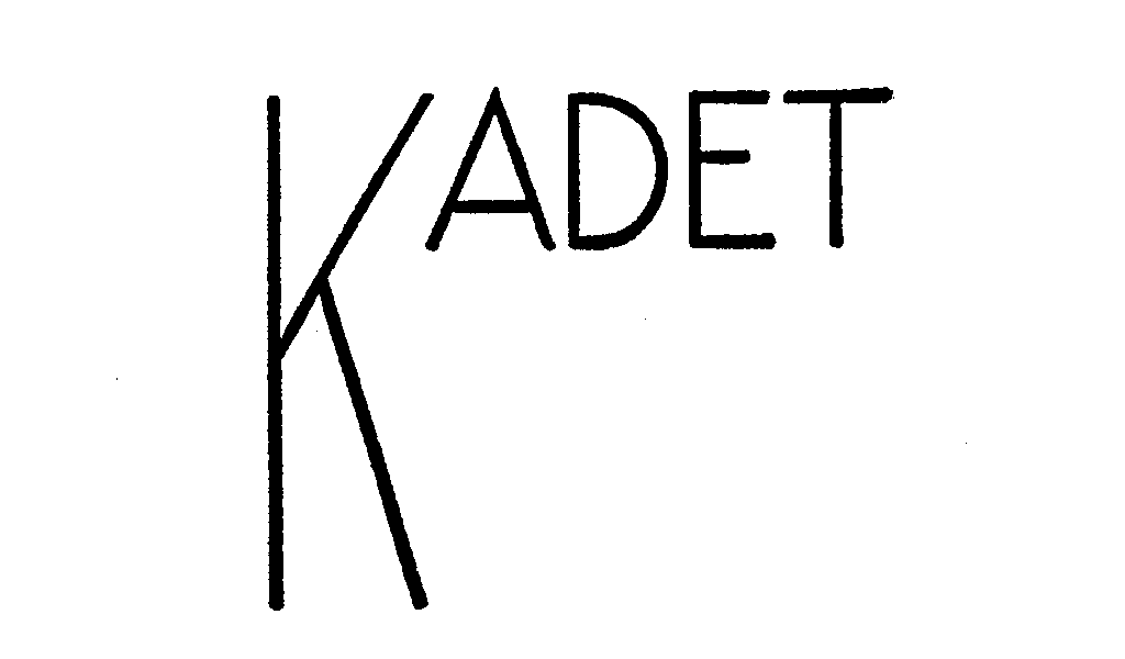 Trademark Logo KADET