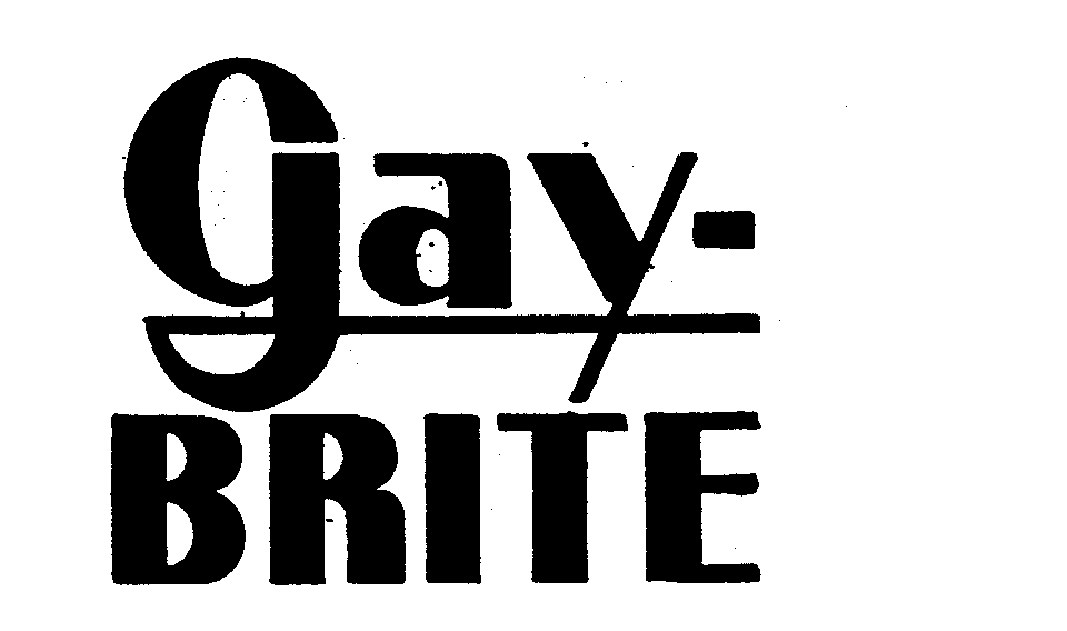 Trademark Logo GAY-BRITE