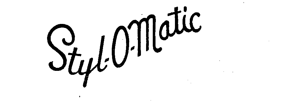 Trademark Logo STYL-O-MATIC