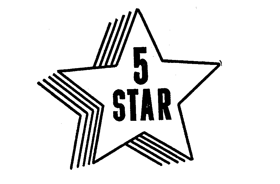 Trademark Logo 5 STAR
