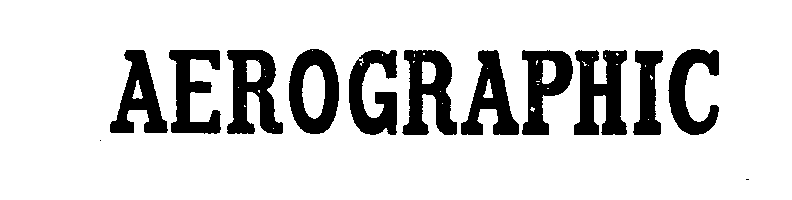 Trademark Logo AEROGRAPHIC