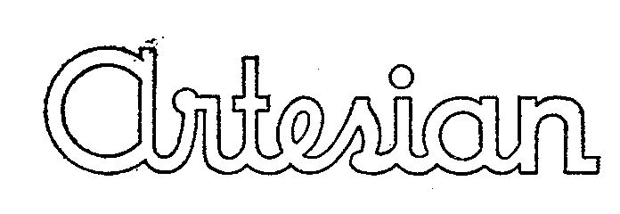 Trademark Logo ARTESIAN