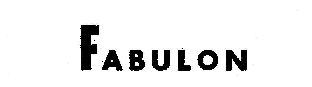 Trademark Logo FABULON
