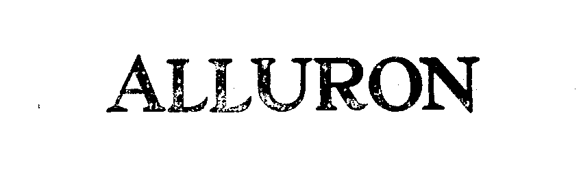 Trademark Logo ALLURON