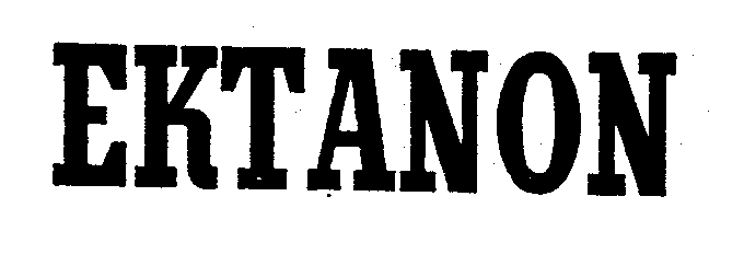 Trademark Logo EKTANON