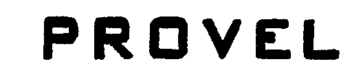 Trademark Logo PROVEL