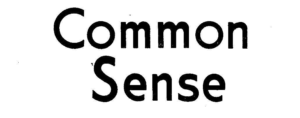  COMMON SENSE