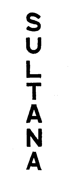 Trademark Logo SULTANA