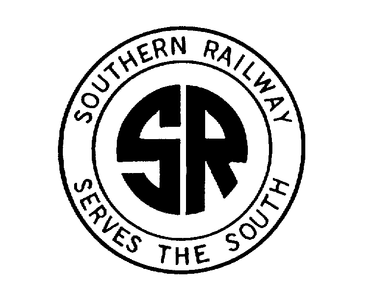 Trademark Logo SR SOUTHERN RAILWAY SERVES THE SOUTH