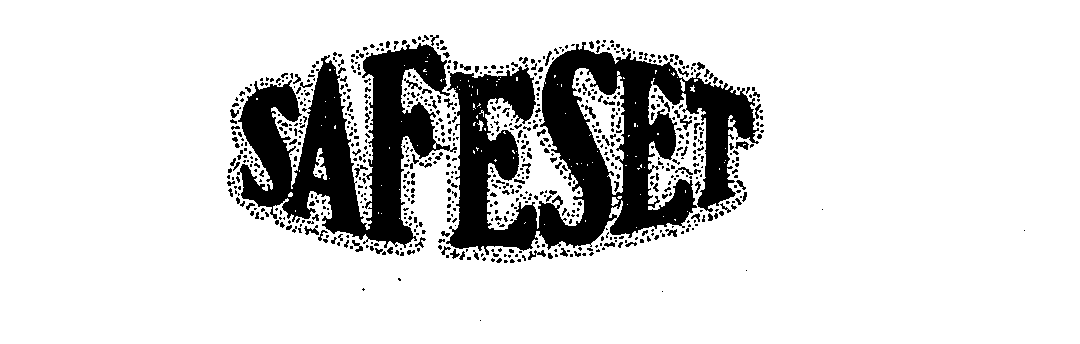 Trademark Logo SAFESET