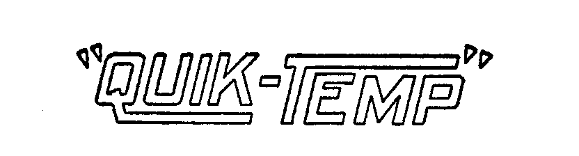 Trademark Logo "QUIK-TEMP"
