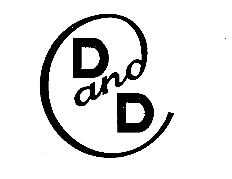 Trademark Logo D AND D