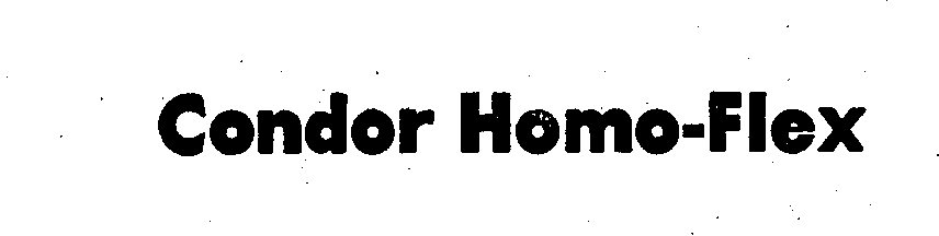 Trademark Logo HOMOFLEX