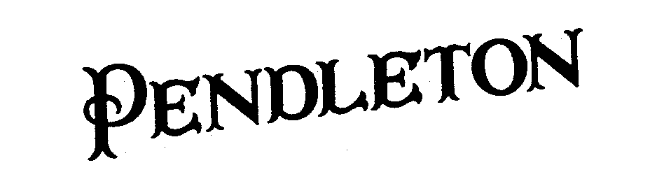 Trademark Logo PENDLETON