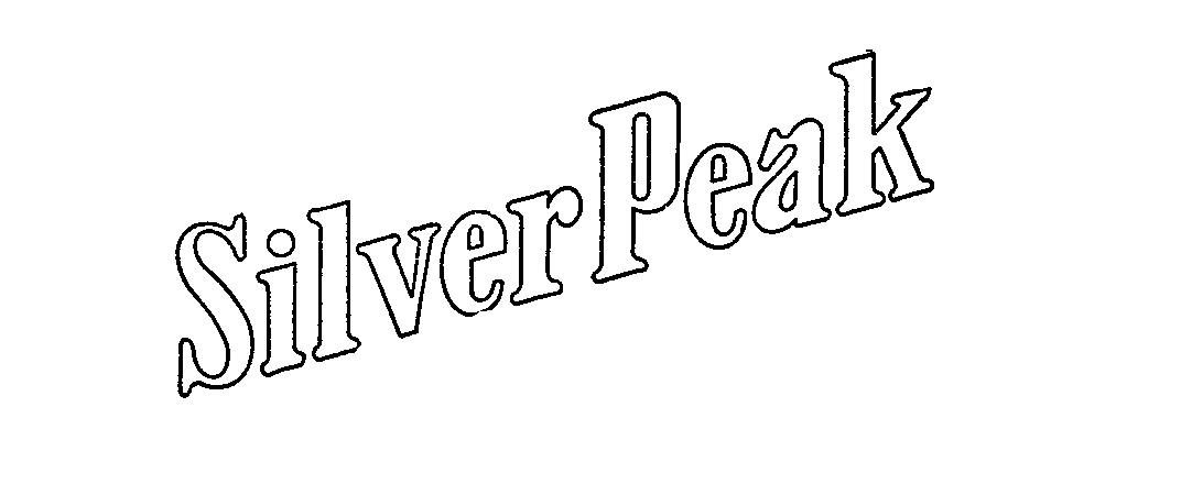 Trademark Logo SILVER PEAK