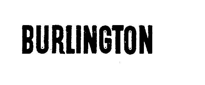 Trademark Logo BURLINGTON