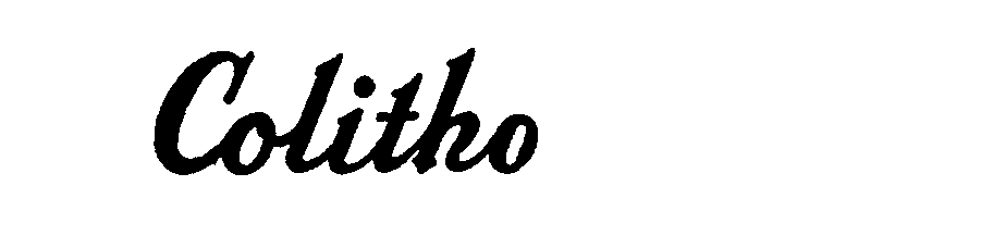 Trademark Logo COLITHO