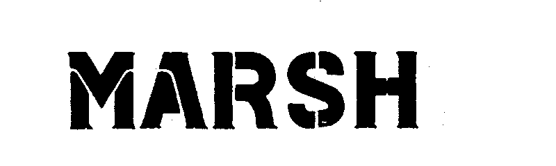 Trademark Logo MARSH