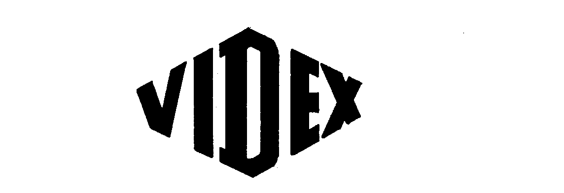 Trademark Logo VIDEX