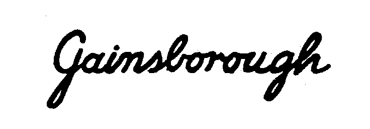 Trademark Logo GAINSBOROUGH
