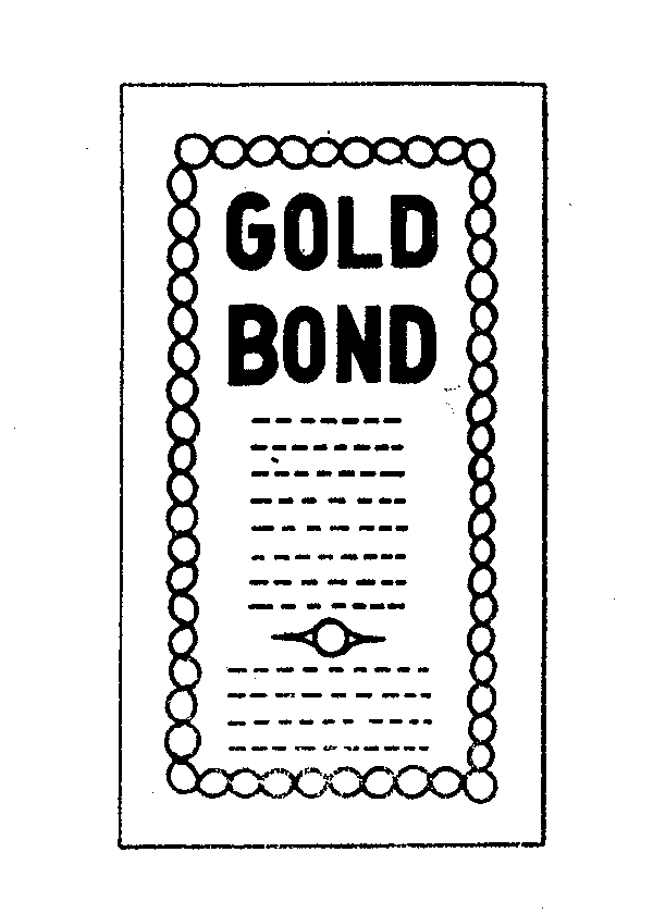 Trademark Logo GOLD BOND