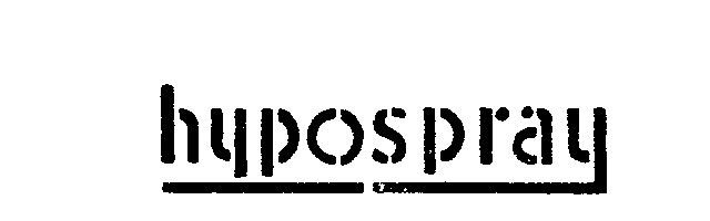 Trademark Logo HYPOSPRAY
