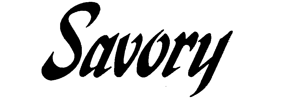 Trademark Logo SAVORY
