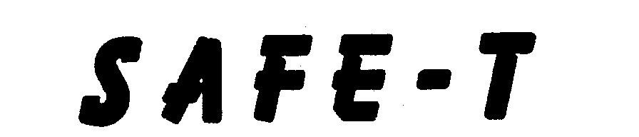 Trademark Logo SAFE-T