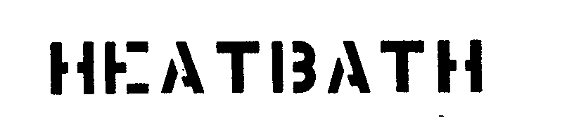 Trademark Logo HEATBATH
