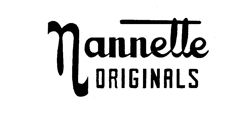 Trademark Logo NANNETTE ORIGINALS
