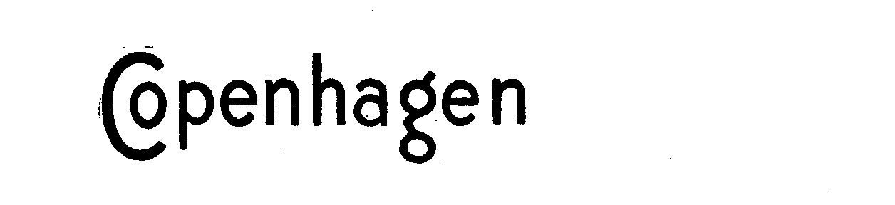 Trademark Logo COPENHAGEN