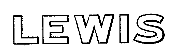 Trademark Logo LEWIS