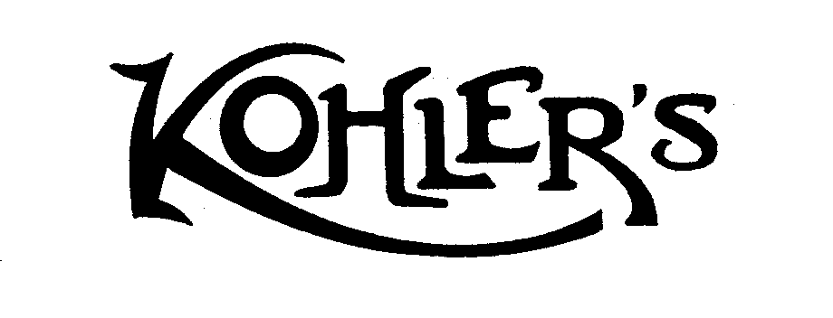 Trademark Logo KOHLER'S