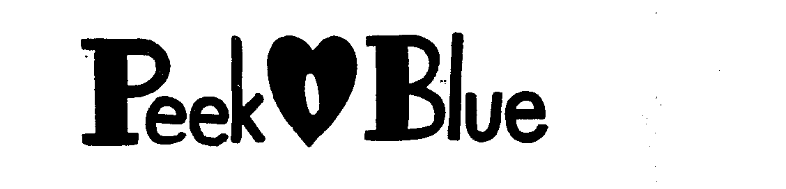 Trademark Logo PEEK-O-BLUE