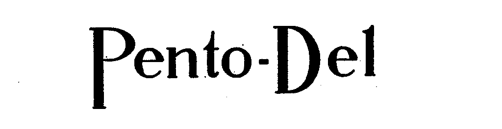 Trademark Logo PENTO-DEL