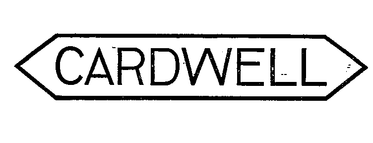 Trademark Logo CARDWELL