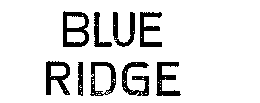  BLUE RIDGE