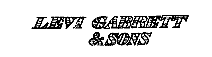 Trademark Logo LEVI GARRETT & SONS