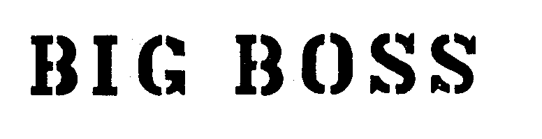 Trademark Logo BIG BOSS