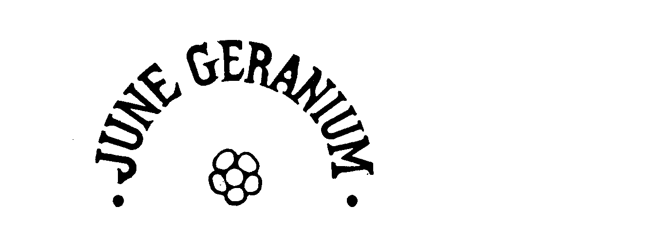 Trademark Logo JUNE GERANIUM