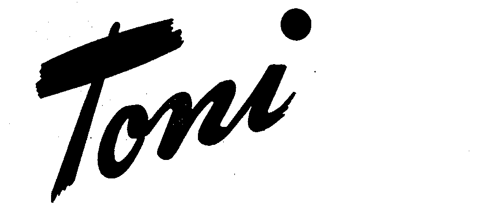 Trademark Logo TONI