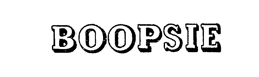 Trademark Logo BOOPSIE