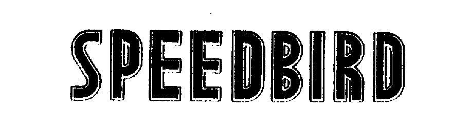 Trademark Logo SPEEDBIRD