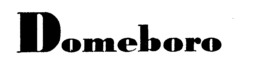 Trademark Logo DOMEBORO