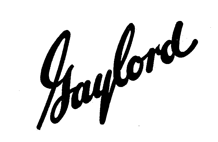 Trademark Logo GAYLORD