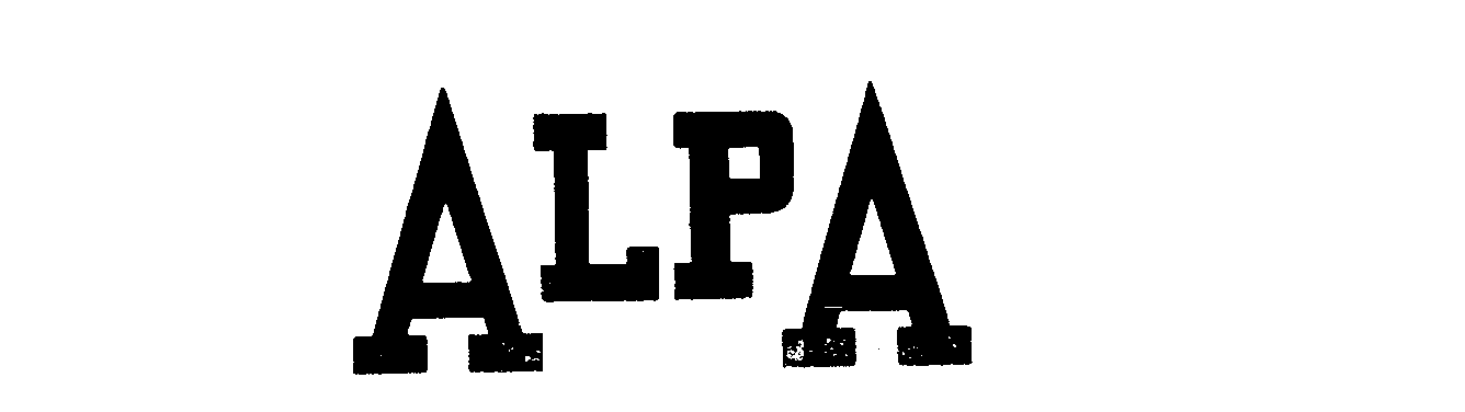 Trademark Logo ALPA