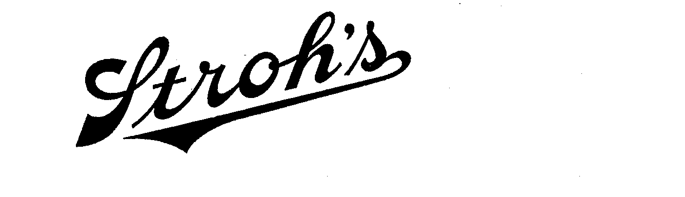 Trademark Logo STROH'S
