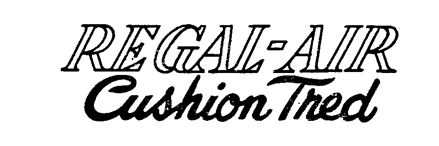 Trademark Logo REGAL-AIR CUSHION TRED
