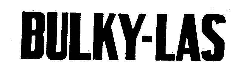 Trademark Logo BULKY-LAS